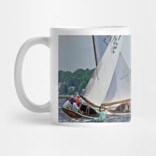 Sailboats on cross tacks Mug